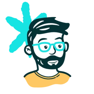 Portrait illustré de Julien Maurel, graphiste webdesigner freelance à Toulouse – image de présentation utilisée sur Apple Plans et le site julien-maurel.fr